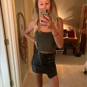 Leather skirt !!!!